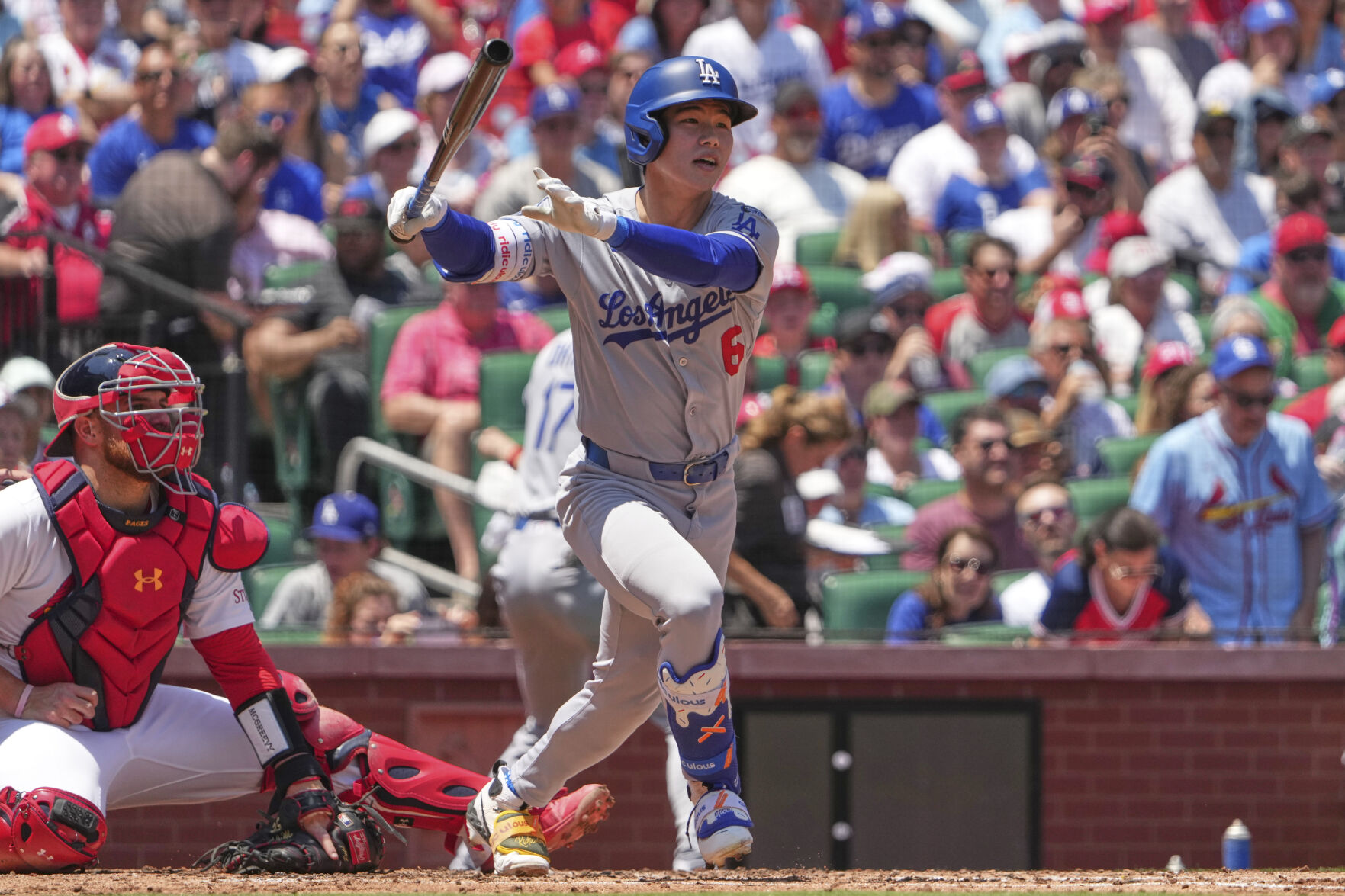 Dodgers Cardinals Baseball